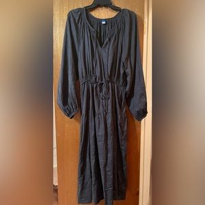 Old Navy Dark Gray Boho Dress